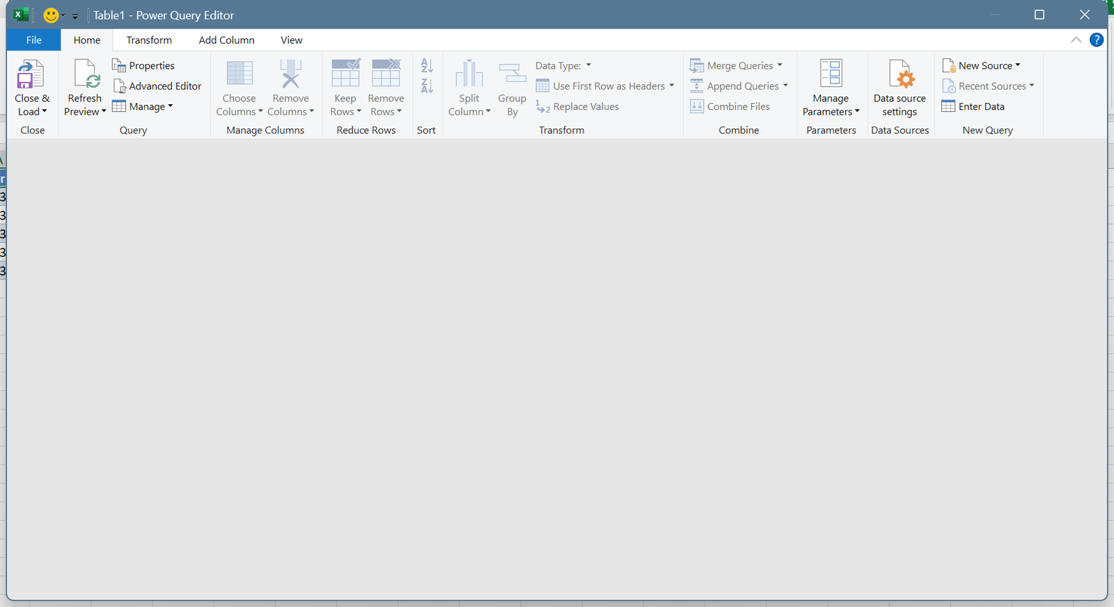 Applied Steps panel listing every transform — click any step to inspect or edit it